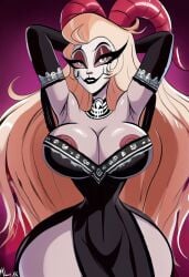 ai_generated female hazbin_hotel lilith_morningstar_(hazbin_hotel) maplecat succubus