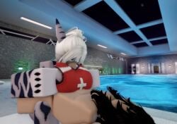 dark-skinned_male roblox roblox_studio shark_girl shark_tail treyarchrr