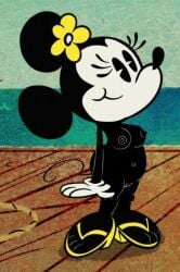 breasts disney edit edited female minnie_mouse nipples public_domain pussy renjonart_(artist)