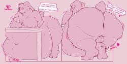 after_vore english_text female female_prey funkspunky invalid_tag male male_pred overweight text vore weight_gain