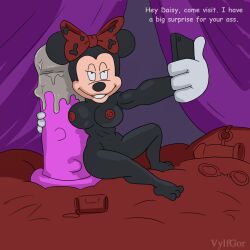 breasts dildo disney feet female minnie_mouse nipples public_domain pussy spread_legs vylfgor