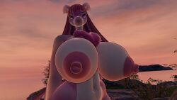 areola areolae bellavr big_breasts big_breasts big_breasts boobs_out breasts breasts breasts breasts_bigger_than_head breasts_out furry furry_breasts furry_female furry_only hanging_breasts hyper hyper_areola hyper_breasts hyper_nipples looking_at_viewer looking_pleasured lovander monster monster_girl nipples round_boobs round_breasts taller_girl tits_out tongue_out vr vr_media vrchat vrchat_avatar vrchat_media vrchat_model