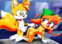 bbmbbf belle_the_tinkerer diamond_level idw_publishing mobius_unleashed palcomix pietro's_secret_club pietros_secret_club sega sonic_(series) sonic_the_hedgehog_(series) tails tails_the_fox