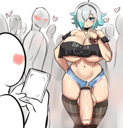 ambiguous_gender big_breasts big_penis boba_tea futanari