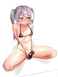 bikini erection erection_in_panties femboy girly male male_only otonashi_(otonashi5959) penis penis_out small_penis squatting tagme tongkkangi tongkkangi_(streamer) twintails virtual_youtuber