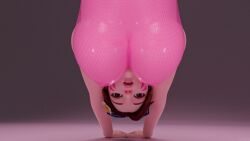 1girls 3d big_ass big_breasts big_butt breasts brown_hair d.va downward_dog downward_dog_pose female female_only fit_female huge_ass huge_breasts human light-skinned_female light_skin overwatch overwatch_2 perfect_body self_upload tagme z1g3d