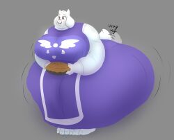 bbw big_paws dorito228 fat furry happy huge_breasts hyper hyper_ass mature_female milf mother robe ssbbw tagme tail_wagging toriel undertale undertale_(series)