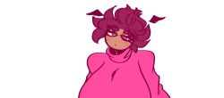 antdraws big_breasts breasts buglatte bugspresso enormous_breasts faker_(lofiglade) horn large_breasts lofiglade marblebit pixelsoda smolmarble sweater