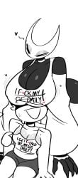 antdraws big_breasts breasts buglatte bugspresso cleavage clothed clothing enormous_breasts large_breasts lofiglade marblebit pixelsoda scarlet_(smolmarble) smolmarble t-shirt text_on_clothing thick thick_ass thick_hips thick_legs thick_thighs