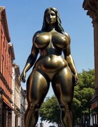 1girls abs ai_generated amazon ancient_history athletic_female axculturedxguy big_breasts big_woman breasts bronze_(metal) bronze_statue busty child_bearing_hips curvy curvy_female curvy_hips day empty_eyes erotic_sculpture expressionless female female_focus female_only female_symbol fertility_idol fertility_symbol fit_female giantess history hourglass_figure huge_breasts human human_only inanimate large_breasts large_thighs legs long_hair massive_thighs mature mature_female milf muscular muscular_female muscular_legs muscular_thighs nipples original outdoors perfect_body plump realistic round_breasts sculpture solo solo_female stable_diffusion standing statue strong_woman thick_ass thick_legs thick_thighs thighs thunder_thighs toned toned_body toned_female toned_stomach top_heavy topless_female voluptuous voluptuous_female wide_hips