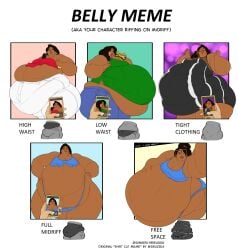 ass bbw belly big_ass big_belly big_breasts big_butt breasts butt_crack chubby chubby_cheeks chubby_female curvy dark-skinned_female dark_skin edit edited editor_shiftyshades fat fat_arms fat_ass fat_belly fat_butt fat_rolls fat_thighs fat_woman female huge_ass huge_belly huge_butt huge_thighs hyper_ass hyper_belly hyper_thighs large_ass large_belly large_breasts large_thighs massive_ass massive_belly massive_breasts massive_butt meme morbidly_obese morbidly_obese_female obese_female overweight overweight_female shryland ssbbw thick_arms thick_thighs third-party_edit tight_clothing vore vore_belly