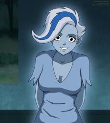 1girls elec-ant female female_only ghost ghost_girl monster_girl phantasma_phantom scooby-doo scooby-doo_and_the_ghoul_school