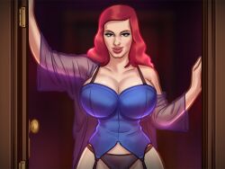 tina hendicks (summertime saga) from summertime saga by darkcookie