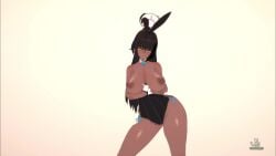 1girls 3d animated areolae arista_records big_breasts big_thighs bla_bla_bla bla_bla_bla_(gigi_d'agostino) black_hairband black_leotard blue_archive blue_bowtie bowtie bunny_costume bunny_ears bunny_girl bunny_tail cleaning_&_clearing_(blue_archive) dancing dark-skinned_female dark_nipples dark_skin fake_animal_ears fake_tail female female_only gigi_d'agostino halo hourglass_figure karin_(blue_archive) karin_(bunny)_(blue_archive) koikatsu l'amour_toujours_(album) large_breasts large_thighs leotard long_hair millennium_science_school_student mp4 music nipples noir-black-shooter open_clothes playboy_bunny shaking_ass shaking_breasts shaking_butt solo solo_female sony_corporation sony_music_entertainment sound swaying_ass swaying_hips thick_thighs thighs very_long_hair video wide_hips yellow_eyes