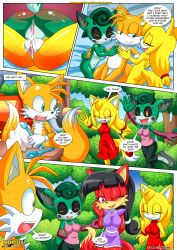 after_sex after_vaginal anthro ass bbmbbf blush breasts cassia_the_pronghorn comic cum cum_in_pussy cum_inside female li_moon male male/female mobius_unleashed nude palcomix penis pussy sega sonic's_guide_to_spanking_(comic) sonic_(series) sonic_the_hedgehog_(series) tails zooey_the_fox