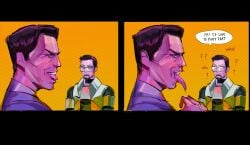 2boys colored comic g-man gordon_freeman half-life half-life_2 tagme xenophalic