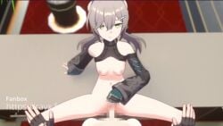 1boy1girl animated blowjob caelus_(honkai:_star_rail) censored cowgirl_position honkai:_star_rail male/female qingque_(honkai:_star_rail) rayx tagme twintails vagina vaginal vaginal_penetration vaginal_sex video