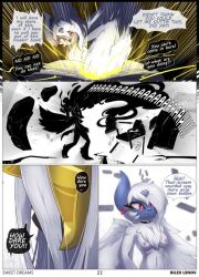 absol comic_page gardevoir giratina lesbian_sex pokemon pokemon_(species) rilex_lenov