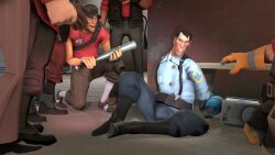 engineer_(team_fortress_2) gay kidnapped kidnapping male_only medic medic_(team_fortress_2) rape scout_(team_fortress_2) sniper_(team_fortress_2) soldier_(team_fortress_2) team_fortress_2