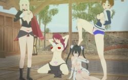 3d 4girls barefoot black_hair blue_eyes breasts breasts_out brown_eyes brown_hair cape corruption crossover cyanstargazer dungeon_ni_deai_wo_motomeru_no_wa_machigatteiru_darou_ka edelgard_von_hresvelg elbow_gloves female female_only femsub fire_emblem fire_emblem:_three_houses flashing garreg_mach_monastery_uniform gloves hestia_(danmachi) hoodie lactation large_breasts long_hair looking_at_viewer maebari medium_breasts mind_control mitsuru_kirijo multiple_girls naughty_face nintendo nipple_piercing nipples open_mouth pasties persona persona_3 piercing pubic_tattoo purple_eyes red_hair ring_piercing sakura_kasugano see-through shorts slave slingshot_swimsuit street_fighter tag tattoo tongue tongue_out torn_clothes twintails undressing very_short_hair