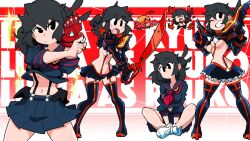 claw claws cosplay crab crab_claw crab_girl english_text gloves kill_la_kill light-skinned_female light_body light_skin lucia_(scott_malin) matoi_ryuuko_(cosplay) scissor_blade scissors scott_malin senketsu senketsu_(cosplay) shoes text white_shoes woman