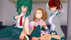 1futa 2girls 3d animated big_breasts big_penis bimbo bimbo_lips bimbofication bimbofied bra breasts cum cum_on_penis eight69 female female_deku female_todoroki footwear futanari genderswap_(mtf) half-dressed huge_cock huge_penis intentional_exposure izuku_midoriya legwear miniskirt mp4 my_hero_academia no_sound ochako_uraraka penis penis_awe rule_63 seductive_mouth seductive_pose seductive_smile self_upload shorter_than_30_seconds smiling tagme tease teasing todoroki_shouto uncensored video