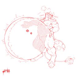 air_inflation air_puff air_pump air_pump_in_butt anthro armpit_hair balls belly belly_inflation big_belly blush body_hair bovid bovine breath cattle chocopaws2 cross-popping_vein dialogue ear_piercing english_text expansion facial_piercing fur genitals groaning horn hose_inflation hyper hyper_belly inflation inflation_fetish male male_inflation mammal navel nipples nose_piercing nose_ring nude onomatopoeia outie_navel panting piercing ring_piercing rumbling_stomach septum_piercing septum_ring solo sound_effects teeth text transparent_belly