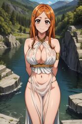 ai_generated alternate_costume bleach deinacht female female_only inoue_orihime nai_diffusion solo stable_diffusion tagme white_skin