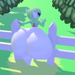 3d animated big_ass bottomwear bubble_butt enigmafather flat_chest gardevoir huge_ass huge_thighs hyper_ass mp4 mysterydad nintendo no_sound pokémon_(species) pokemon pokemon_(species) small_breasts solo stuck stuck_in_fence thick_thighs video wide_hips