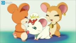 1girls 2boys animated balls broski female feral feral_on_feral furry hamster hamtaro_(series) howdy_(hamtaro) lazuli_(hamtaro) male male/female no_sound oral oral_sex penis pussy sex tagme vaginal_penetration vaginal_sex video zoruken