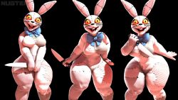 curvaceous female female_only five_nights_at_freddy's five_nights_at_freddy's:_security_breach fnaf nsfw nugter sfm source_filmmaker vanny vanny_(fnaf)