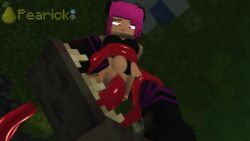 1girls 1monster 3d animated bouncing_breasts clothed clothed_female evoker_fang_(minecraft) latex_suit long_tongue longer_than_30_seconds mine-imator minecraft monster pearickmc purple_eyes purple_hair questionable_consent sound stomach_bulge stomach_deformation tagme tentacle tentacle_grab tentacle_penetration tentacle_sex tongue tongue_out vaginal vaginal_masturbation vaginal_penetration vaginal_sex video