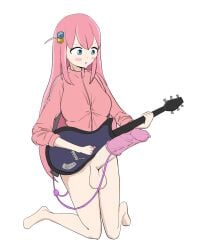 1futa artist_request balls blue_eyes bocchi_the_rock! bottomless breasts closed_eyes clothed clothing condom erect_penis erection futa_only futanari gotou_hitori guitar huge_balls huge_cock human kneeling large_penis light-skinned_futanari light_skin long_hair masturbation partially_clothed penis pink_eyes pink_hair smooth_penis solo source_request stratocaster testicles vibrator vibrator_on_penis