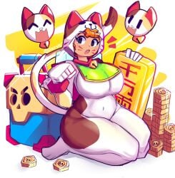 bea_(brawl_stars) big_ass big_breasts brawl_stars colored curvy curvy_female dierelc hi_res neko_bea_(brawl_stars) supercell supercell_(company) tagme video_games