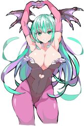 breasts clothing darkstalkers enpe female female_only looking_at_viewer medium_breasts morrigan_aensland solo succubus