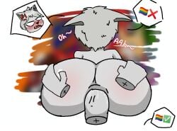 anal big_ass big_penis furry furry_ass gay hands_on_ass hands_on_butt sex sex_gay