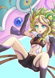 1girls duel_monster female ritual_beast_tamer_wen yu-gi-oh!