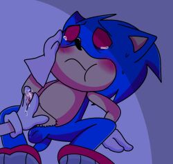 2boys ankifun blush blushing cum cum_drip ejaculation gay hand_on_cheek hand_on_penis legs_apart legs_held_open masturbation penis penis_grab rubbing_penis simple_background sonic.exe sonic.exe_(series) sonic_(series) sonic_the_hedgehog sonic_the_hedgehog_(series) spread_legs sunky.mpeg sweat tears tears_of_pleasure what