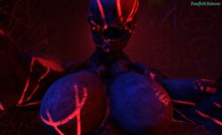 3d breasts deadboltreturns demon_girl dominant_female doom doom_(series) hell hell_knight_(doom) nightmare_waifu pentagram source_filmmaker tagme watermark