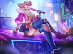 bubble_gum fanny_(mobile_legends) girl mobile_legends nude_filter tagme