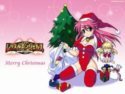 beauty_ichigaya christmas female_only mighty_yukiko santa_costume tagme wrestle_angels wrestle_angels_survivor