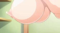 animated areolae bent_over breast_grab breast_grab_from_behind breast_milk breast_squeeze breast_squish breasts doggy_style duo female groping groping_breasts groping_from_behind honoo_no_haramase_oppai_ero_appli_gakuen huge_breasts human lactation long_hair male milk_squirt milking mouth_open nipples orange_hair puffy_nipples sound squeeze straight straight_sex taken_from_behind tongue_out video