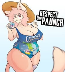 anthro big_breasts breasts capri chubby_female doxxyl fat female thick_thighs wide_hips