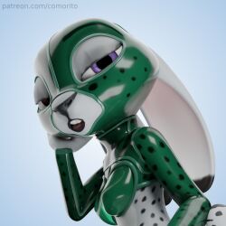 anthro blender_(software) clothing comorito felid feline hi_res hybrid lagomorph leporid lynx male mammal mask rabbit rubber rubber_clothing solo