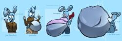 baby_kicking bunny_boy fetal_movement gift_art growth_sequence hyper_pregnancy male_pregnancy mpreg multiple_pregnancies not_my_oc oc original_character overdue rapid_pregnancy squirming