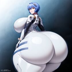 1girl 1girls 2023 ai_generated ass ass_bigger_than_breasts ass_bigger_than_head ass_bigger_than_torso big_ass big_breasts big_butt blue_hair bodysuit breasts butt dumptruck_ass dumptruck_butt enormous_ass enormous_butt fat_ass fat_butt female female_only gigantic_ass gigantic_butt huge_ass huge_breasts huge_butt hyper_ass hyper_butt iladiesart large_ass large_breasts large_butt massive_ass massive_butt neon_genesis_evangelion plugsuit rei_ayanami short_hair skin_tight skin_tight_outfit skintight skintight_bodysuit skintight_clothing tagme thick_thighs thighs tight_bodysuit tight_clothing