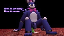 bonnie_(fnaf) dick dildo five_nights_at_freddy's fnaf gay original_character penis richardbunbon riding riding_penis teasing