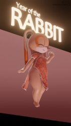 1girls 2020s 2023 3d animated ass bare_ass barefoot big_ass bottomless clothing cream_the_rabbit cub dancing dress eyelashes female female_only flat_chest full_body furfnsfw furry happy long_ears mp4 music no_panties no_underwear pussy rabbit rabbit_ears rabbit_tail sega smile solo sonic_(series) sound standing tagme tail toes video wide_hips year_of_the_rabbit young