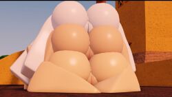 3d 3girls arsenal_(rolve) gal_(rolve) naked news_girl_(rolve) performer_(rolve) pussy roblox roblox_game robloxian rolve senith stacked unseen_female_face