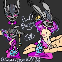 blush bunny_(the_first_descendant) bunny_costume bunny_ear bunny_ears bunny_tail bunnygirl bunnysuit cum cum_inside facial first_porn_of_character first_porn_of_franchise funny handjob lightning penetration ponytail power_display sex speed_lines speedster suit super_speed the_first_descendant tight_clothing twistedmindart twistedxoxo vaginal